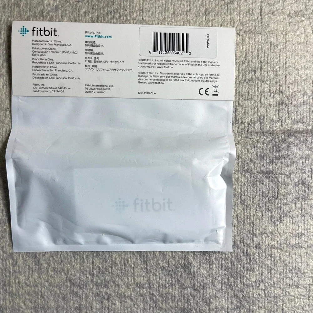 Fitbit Accessory‎ Band Silicone Gray for Inspire Inspire 2 Fitness Tracker